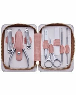 Bertha Melina 8pc Surgical Steel Groom Kit Women Tools & Styling